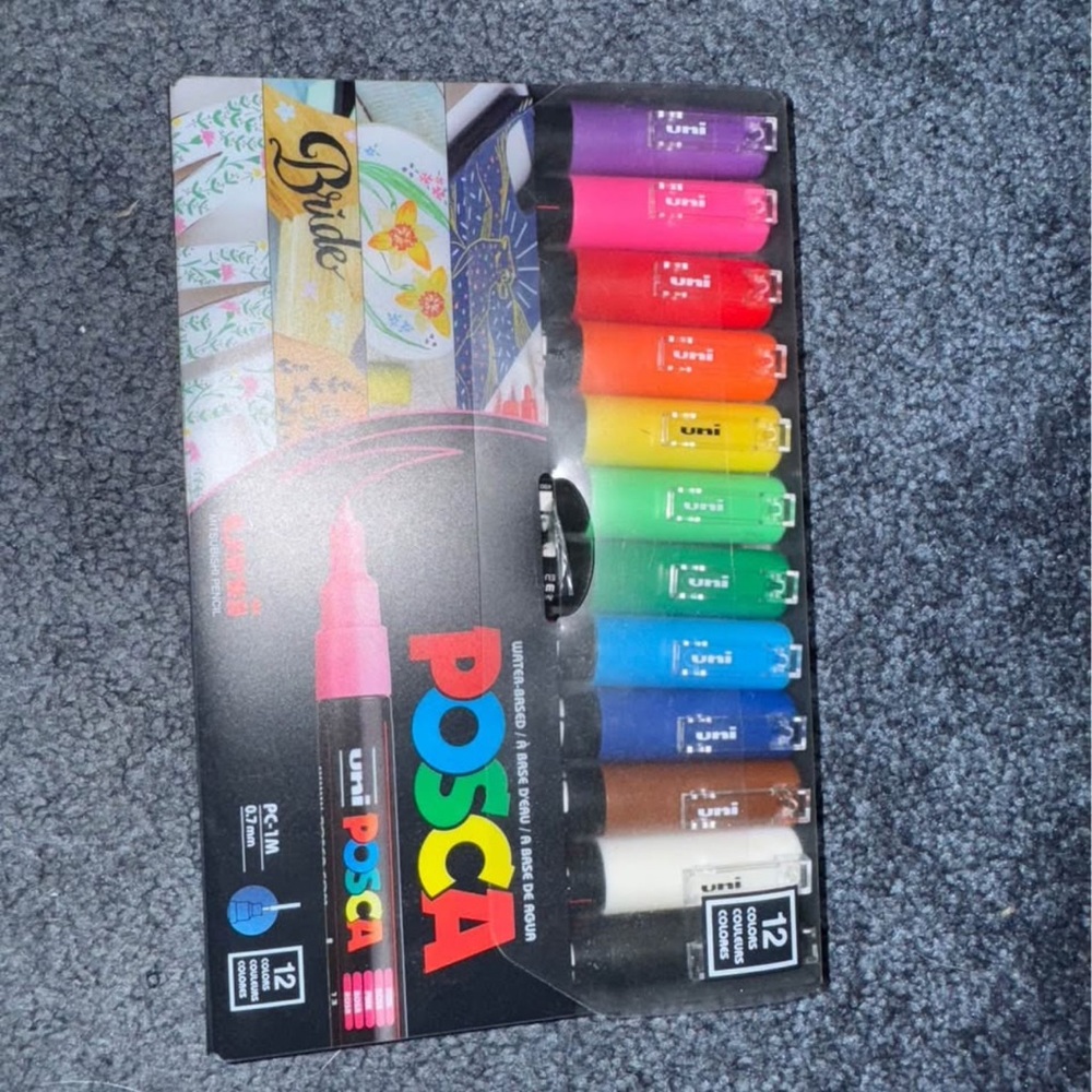 Multicolor Paint Marker Set 12 pack